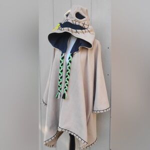 OOGIE BOOGIE Hooded Cape with Braided Tassels